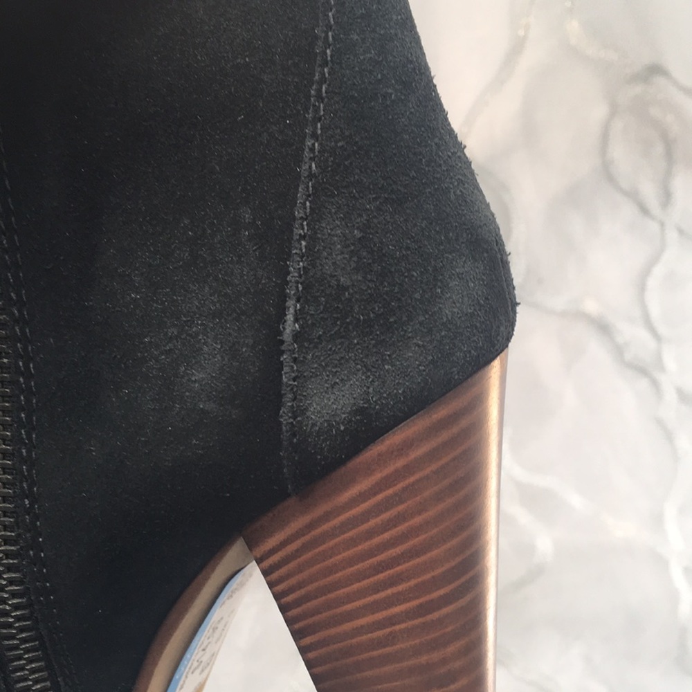 Madewell 1937 black suede ankle boots - Picture 10 of 13